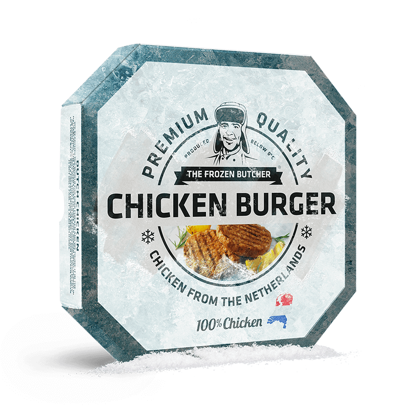 The Frozen Butcher Chicken Burger