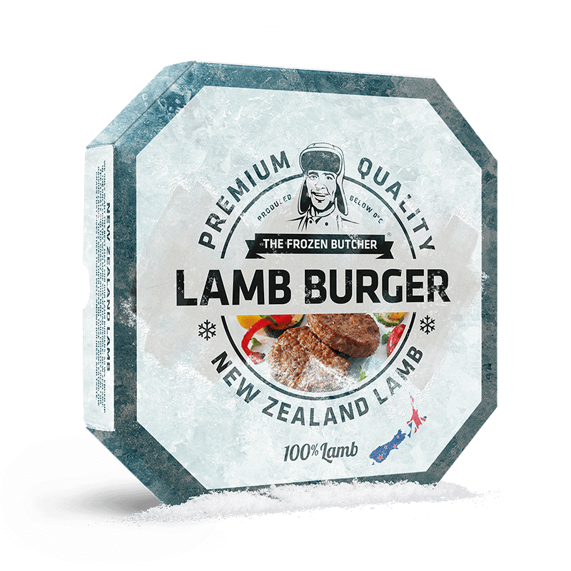 The Frozen Butcher Lamb Burger